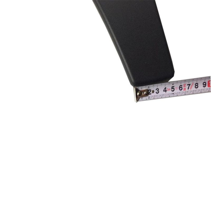 New 2Pcs Black 62cm Car Bumper Spoiler Rear Lip Angle Splitter Diffuser Anti-crash