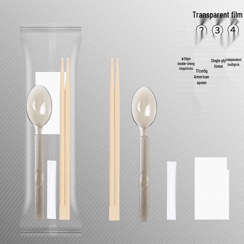 Ying Tang Disposable Transparent 5g Spoons (1000 Count)