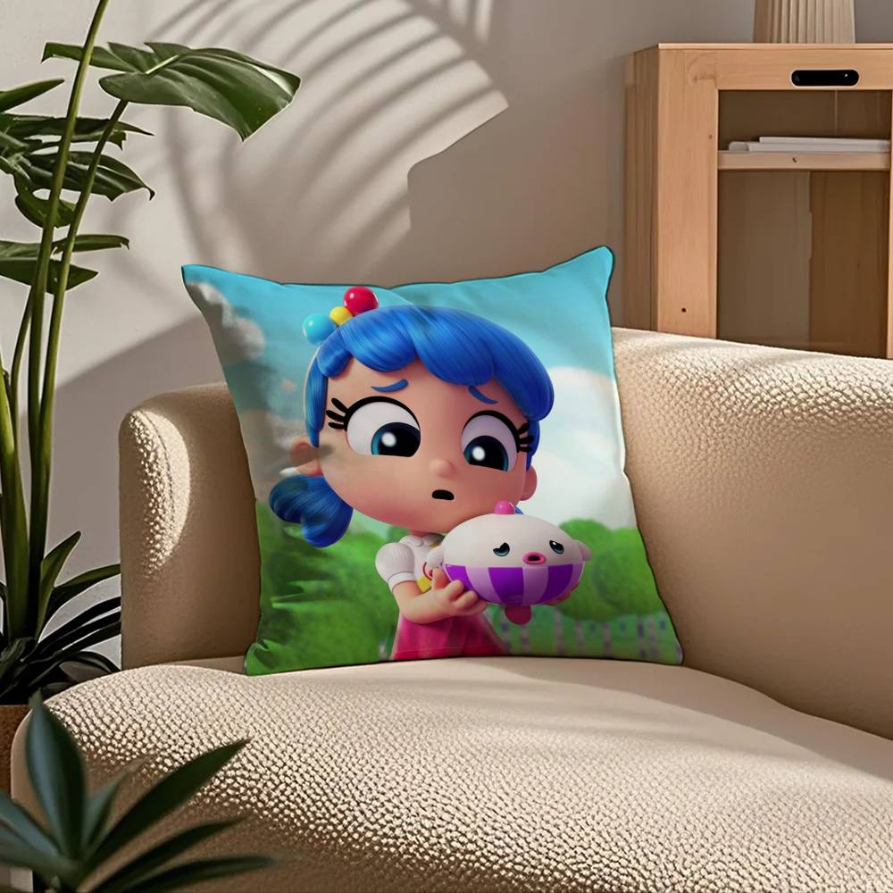 True R-Rainbow-W K-Kingdom Pillow Case Comfort Sofa Bed Silky elegant Invisible zipper Custom Decorative cushion cover