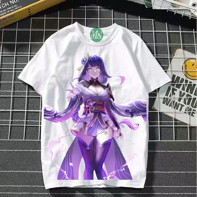 Genshin Impact Cosplay Game Manga T-shirt Shirt Undershirt Undershirt Polyester