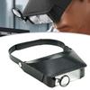 Adjustable Headband Magnifier With 4 Interchangeable Lenses 1.5x 3x 9.5x 11x For Detailed Work Model Making Jewelry Repair
