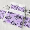Cute Cats Duvet Cover Cartoon Bedding Set Children Bedroom Decoration Gift Single Easter Independence Day Christmas Halloween