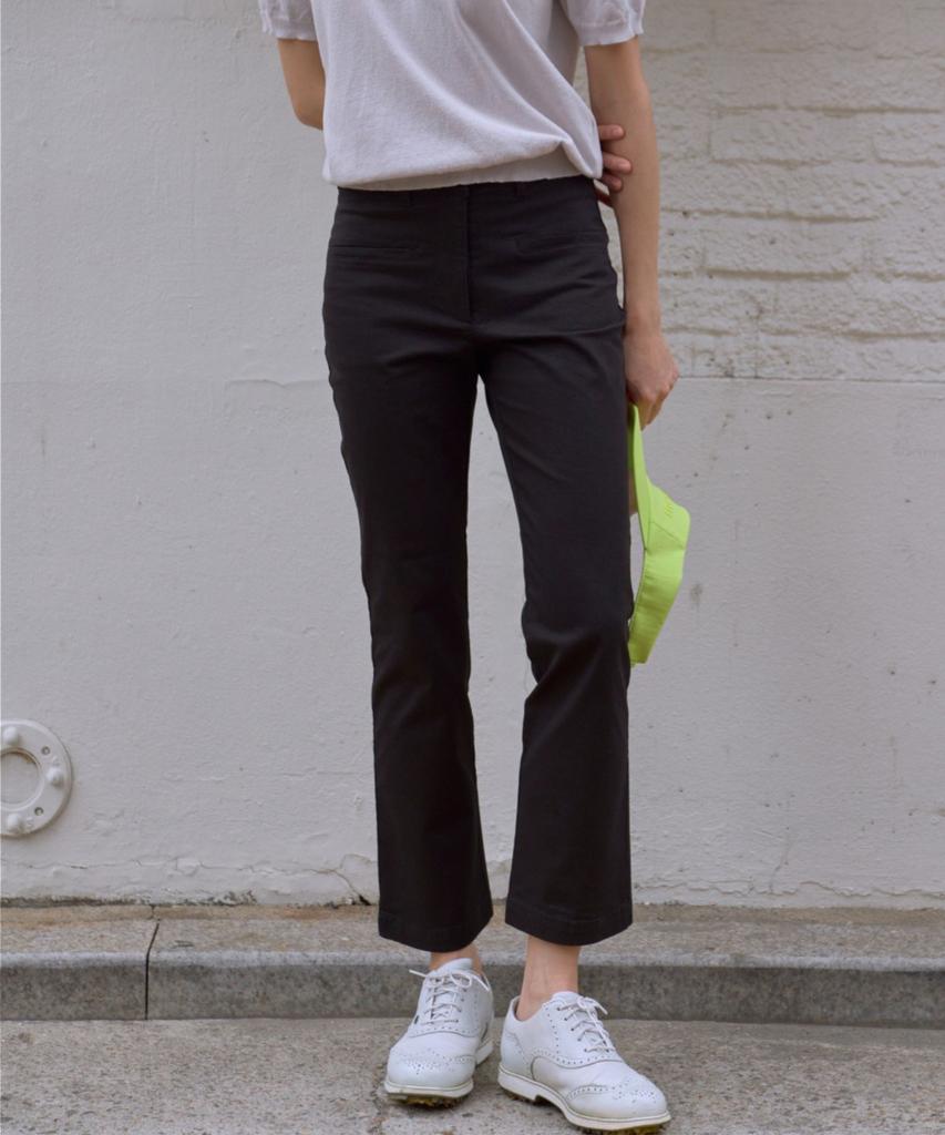 MONDAYFLOW Daily Stretch Bootcut_Black