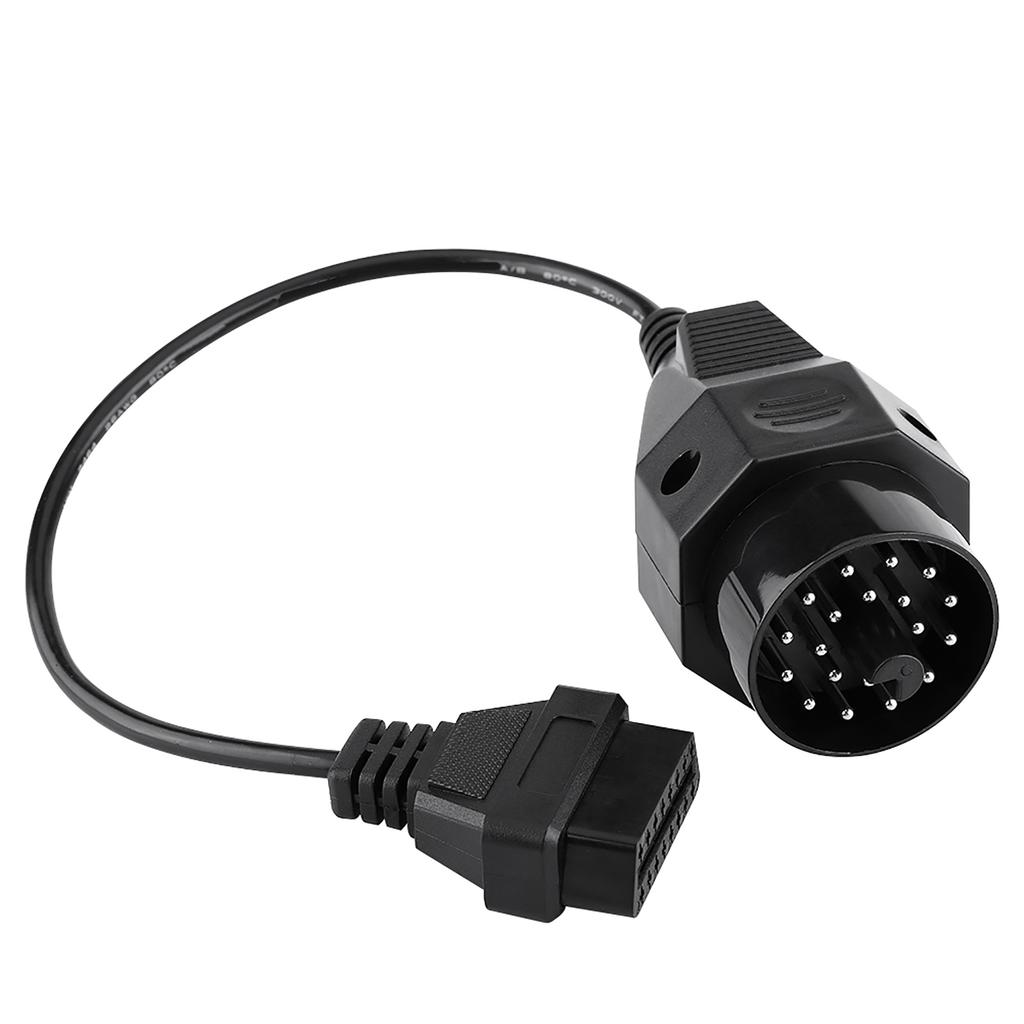 Connettore Adattatore OBD2 a 16 Pin con Cavo per Scanner per E36 E38 E39 E46 E53 X5 Z3