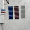 200PCS Morandi index color small size self-adhesive label stickers ins style student name stickers office furniture note sticker