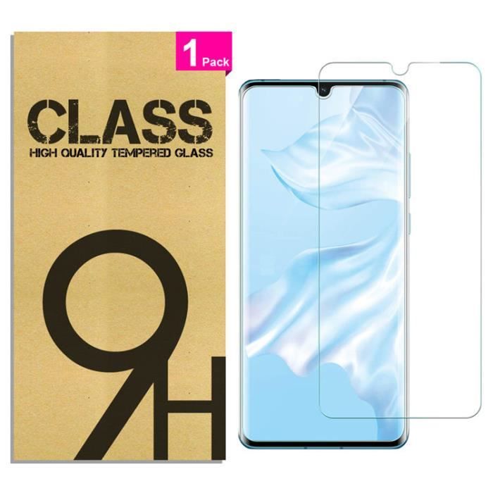 [Pack mit 1] Gehärtetes Glas für Huawei P30 Lite 6,15 Zoll, Displayschutzfolie aus Glas