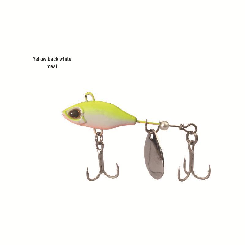 

Whirlwind Sequin Vibration Lure: Long Cast Mandarin Fish & Bass Killer for Freshwater & Sea Fishing. 7g No Hook