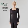 Hanmianjiang Women's Thin Modal Thermal Base Layer Top