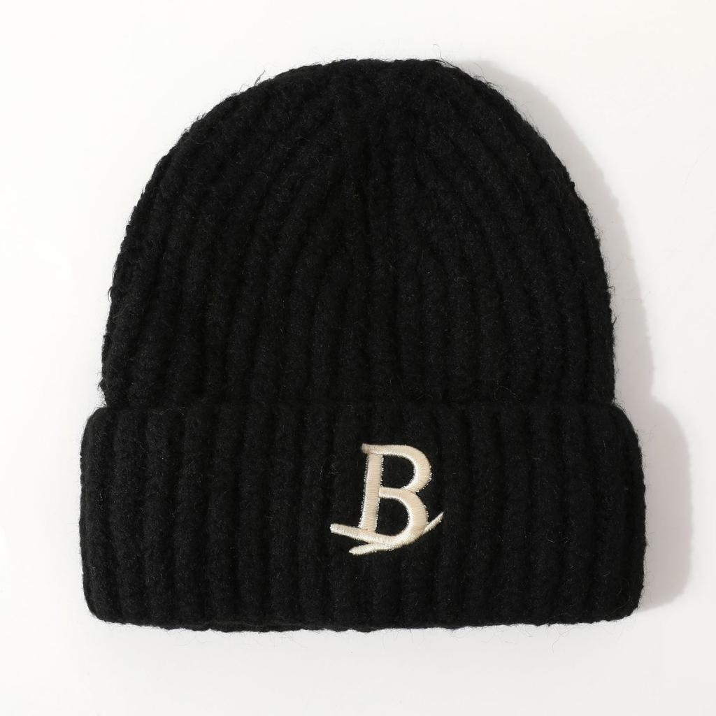 Hat Winter Women's Cold proof and Warm Small Knitted Woolen Hat That Shows Face Good Looking Korean Style Student Style Versatile Knitted Hat