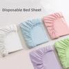Non Slip Disposable Fitted Sheet Non-woven Mattress Covers Soft Disposable Sheet Bed Cover  Hotel