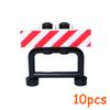 Non-Toxic Moc City Traffic Road Signs Signal Light Building Block Bike Bicycle Scooter Motorcycle Vehicle Scene Construction Accessories