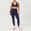 European and American nude yoga suit neck back bra leggings suit running fitness sports suit