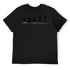 Koszulka Szachy Ludzkie custom t shirt koreańska moda nowa edycja koszulki dla dużych i wysokich mężczyzn