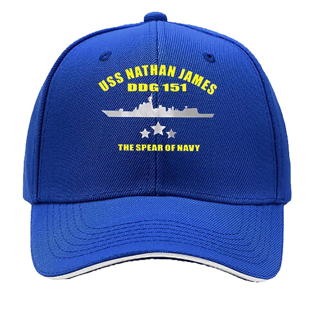 USS Nathan James A Tribute to the Iconic Navy Ship Sandwich Baseball Cap