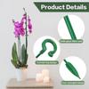 10PCS Shaped Support Pole Flower Rack Bracket, Fixed Anti Lodging And Leaf Protection Frame For Potted Plants And Flowers, Stable And Durable