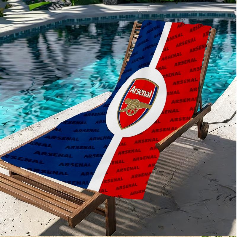 Football team.C Print Beach Towel, Versatile Lightweight Absorbent Beach Towel for Pool Surf Yoga Bathroom, Perfect Birthday Holiday Gift