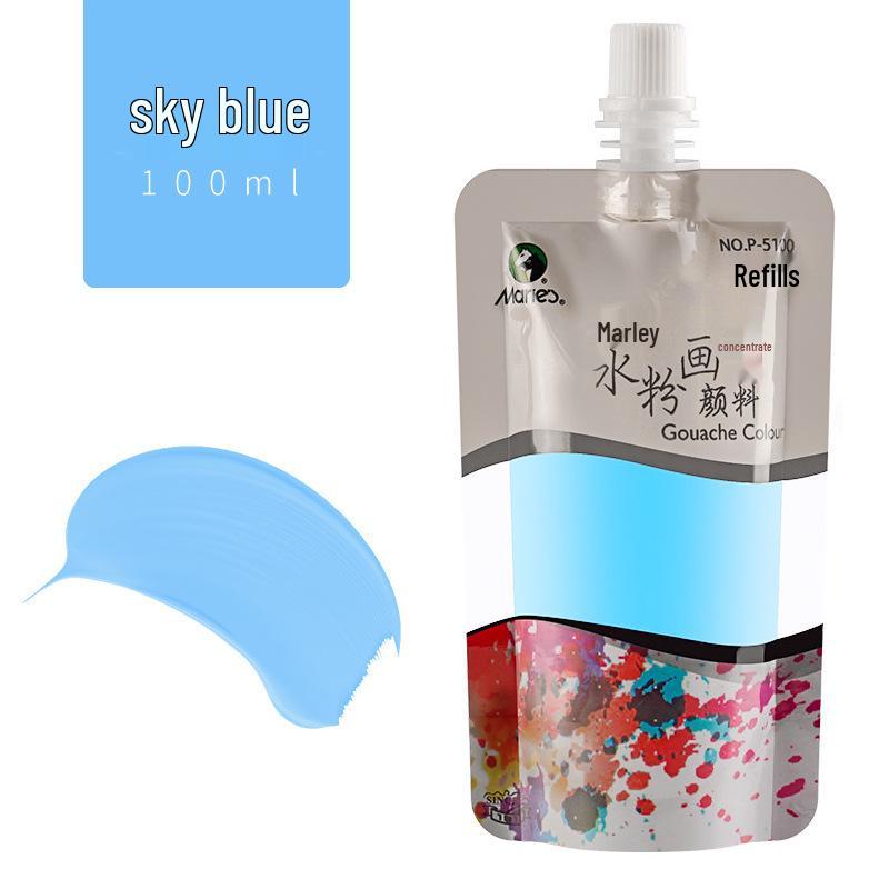 Mali Concentrated Gouache Paint Refill - Jelly Pigment for Art Exams