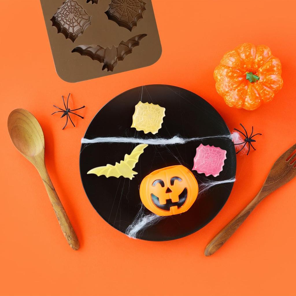 ALLY-MAGIC halloweenská silikonová forma dýňové formy na ledové kostky Formy na cukroví Formy na pečení Formy na fondanty Y6-WSTPMJ (Dýně)