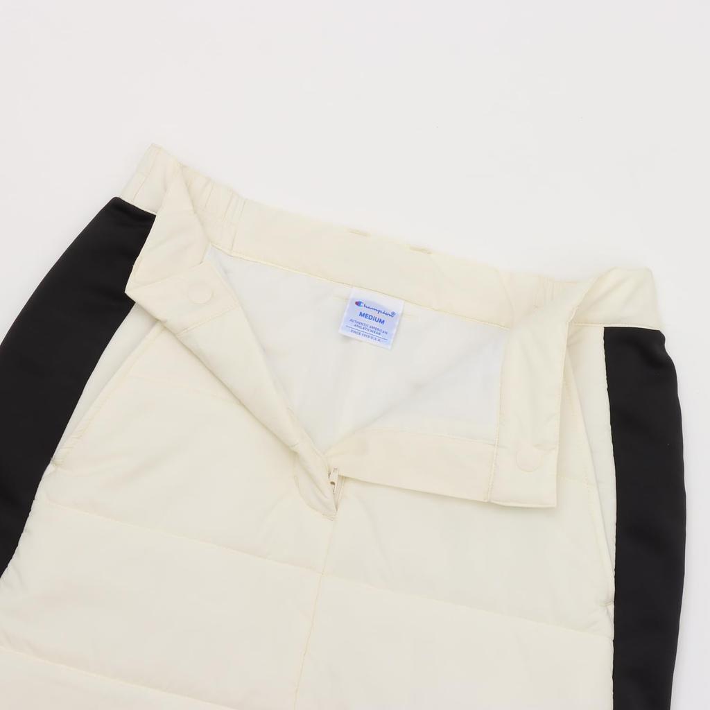 Champion Quilted and with a Golf Style Women's Skirt, Padded, Stretch, Water-Repellent, Windproof, Warm, One-Point Logo, (CW-CG205-020-M)