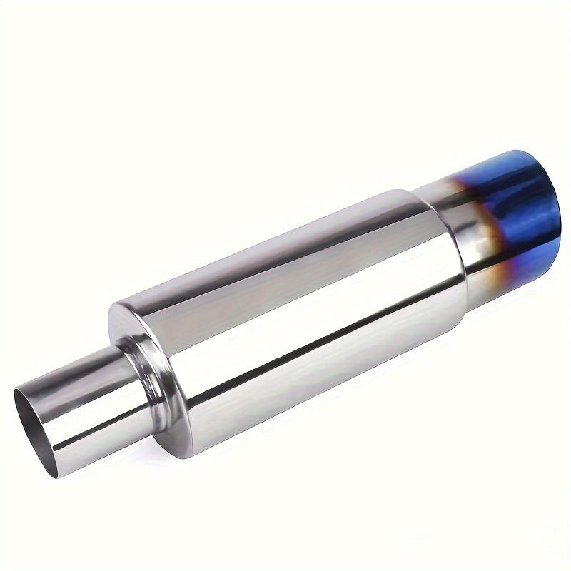 Car Motorbike Exhaust Systems Muffler Tip Universal Stainless Steel Styling Silencer Tail Pipe