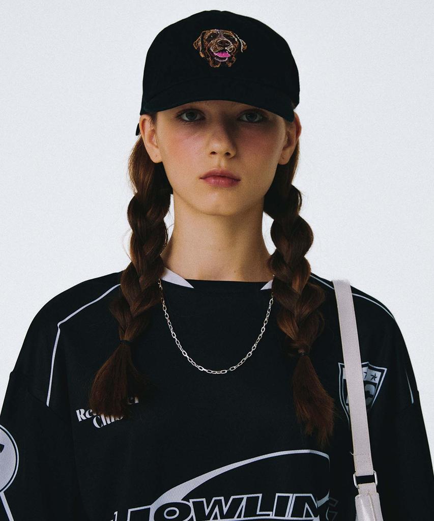 RETRIEVER CLUB Choco Lab Ball Cap [Black]