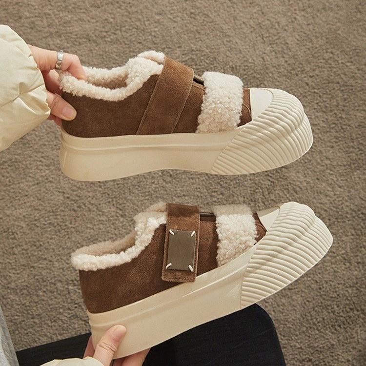 Women's Shoes Autumn Wear Resistant 2024 New Casual Comfortable Wear Resistant Platform Flat Bottom Soft-soled Shoes for Women