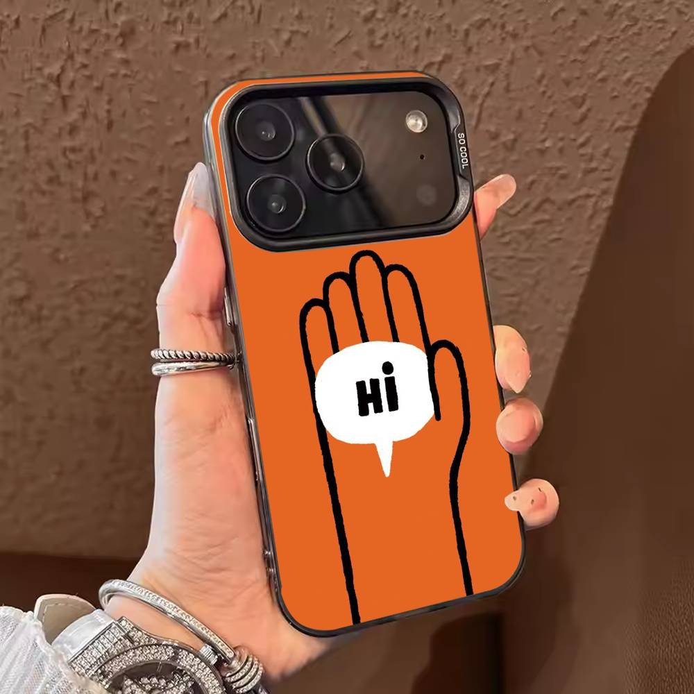 

J-Jean Art J-Jullien Phone Case For iPhone 17 16 15 14 13 12 11 Pro Max Plus Silver candy Matte Cover iPhone16e