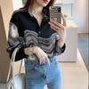Camicia Versatile in Chiffon a Manica Lunga Taglie Forti - Nuovo Design Primavera