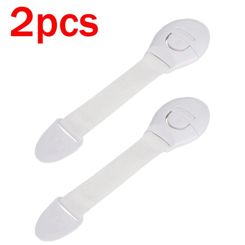1/10Pcs Child Safety Cabinet Lock Kids Baby Drawer Door Cabinet Cupboard Toilet Safety Locks Plastic Security Protector Straps Set
