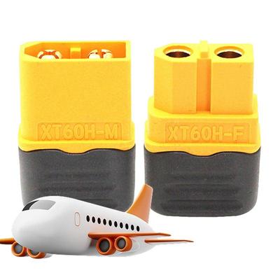 XT-60H Bullet Plug Connector Adapter With Sheath Housing XT-60H Bullet Female Male Connectors Plugs For RC Lipo Battery Airplane
