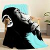 GGorilla PPattern Blanket Soft Throw Blanket for Home Bedroom Bed Sofa Picnic Travel Office Rest Cover Blanket Gift