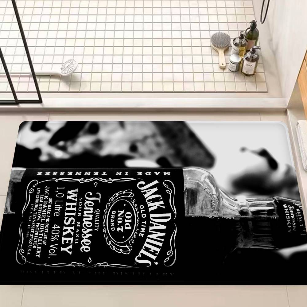 Brand J-Jack Daniel Luxury Entrance Door Mat Nordic Style Bedroom Living Room Doormat Home Balcony Anti-Slip Modern Home Decor
