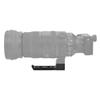 Aluminum Lens Base Plate Compatible Arca 38mm Interface Extended 12CM Platform For 150-600mm