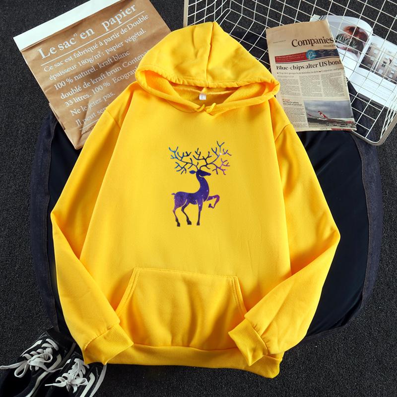 2026 Korean Style Women's Hooded Velvet Sweatshirt & Loose Jacket for Autumn Winter
