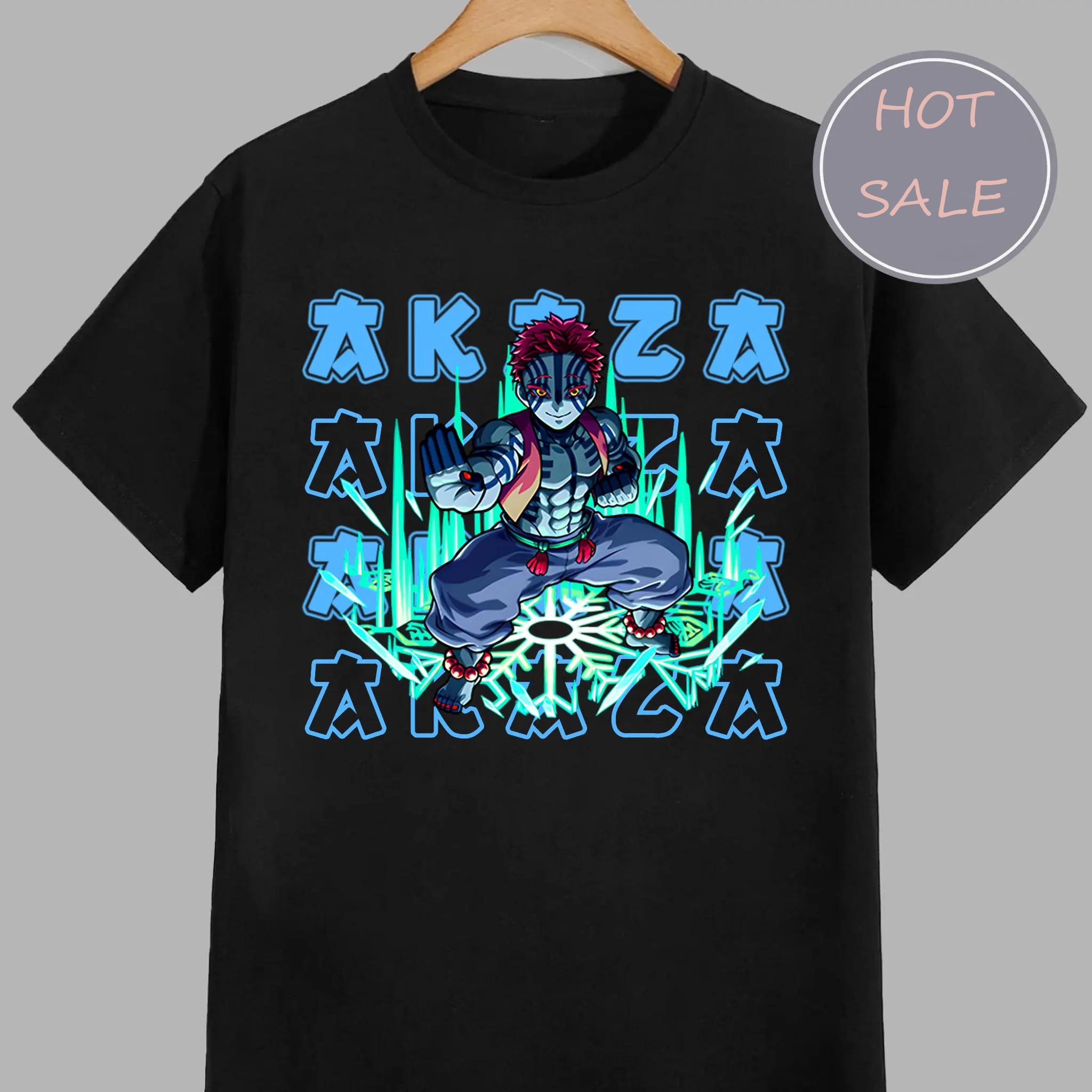 

Akaza Anime TShirt Demon Slayer Oversized Shirt Slayer Anime Shirt Anime Graphic Sweatshirt Anime Tee Men Unisex Shirt Anime 4XL