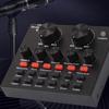 Studio Record V8 Sound Card Audio Mixer External Sound Card Convenient Mic Sound Card  PC Computer