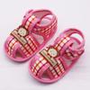 Summer Baby Boy Girl Bear Pattern Hollow Sandals Cotton Infant Toddler Soft Sole Shoes First Walker