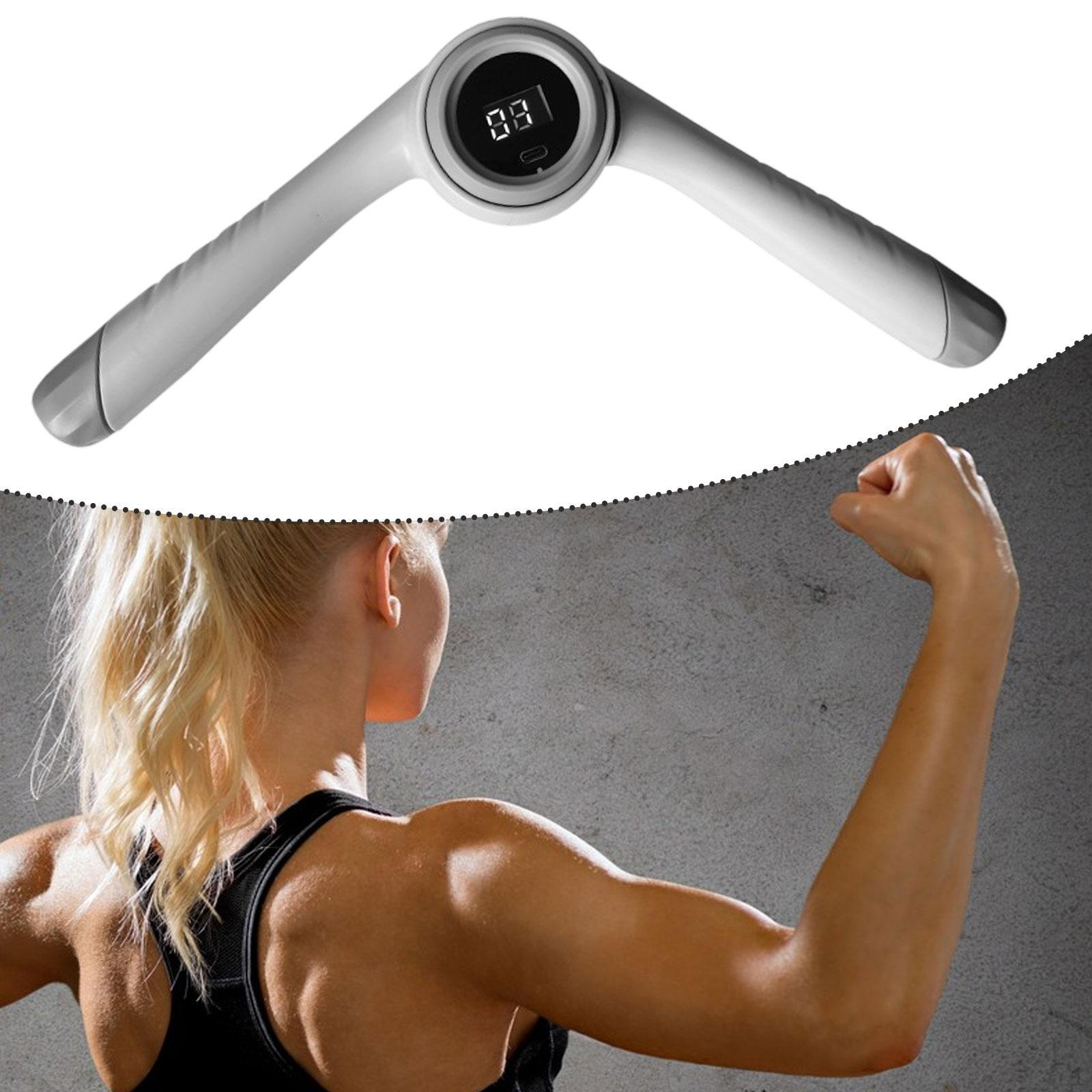 

Тренажер для укрепления рук, груди, тренажер для трицепсов, бицепсов, тренажерный зал серый