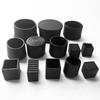 PVC Rubber Square Furniture Leg Caps