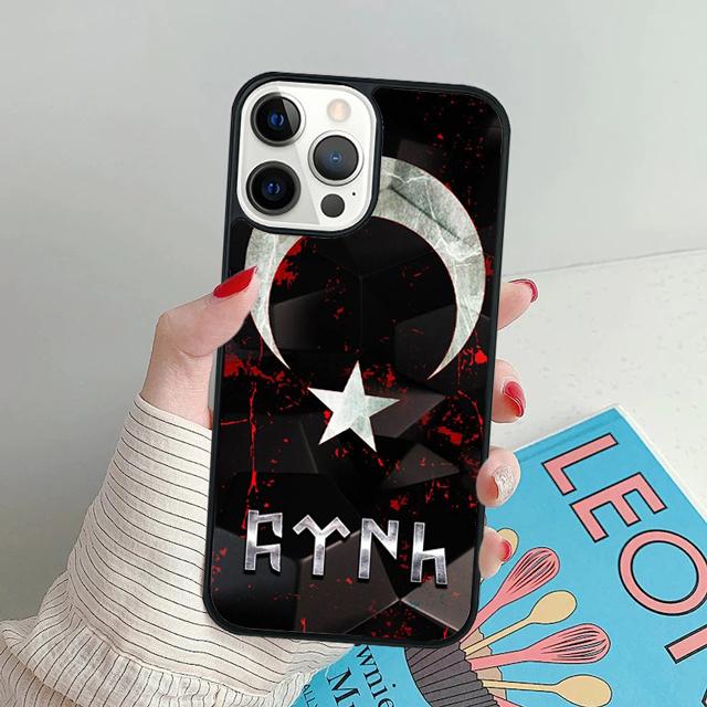 Turkei Turkey Ataturk Flag phone Case Cover For apple 16 Plus iPhone 17 Air 16 15 14 11 12 13 Pro Max coque