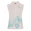Womens/Ladies Graphic Print Half Zip Polo Shirt