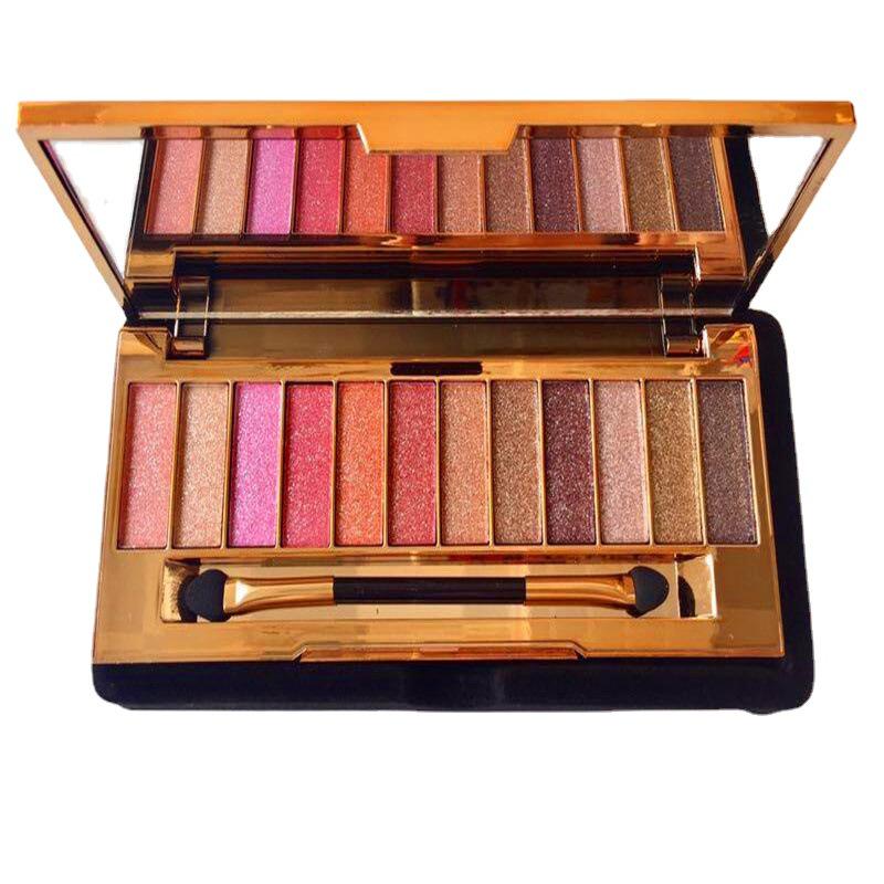 

Winnie the Pooh 12-Color Shimmer & Diamond Eyeshadow Palette Sunset Color No. 9