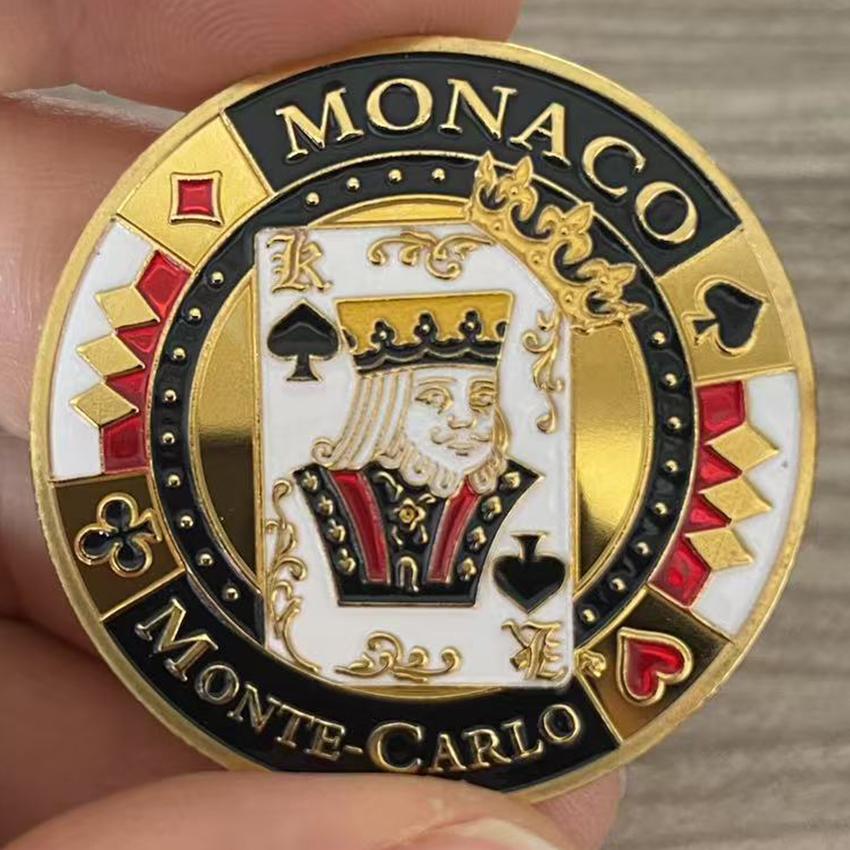 

U.S.A Coin Must Win Poker Chip Commemorative Challenge Coins Souvenir