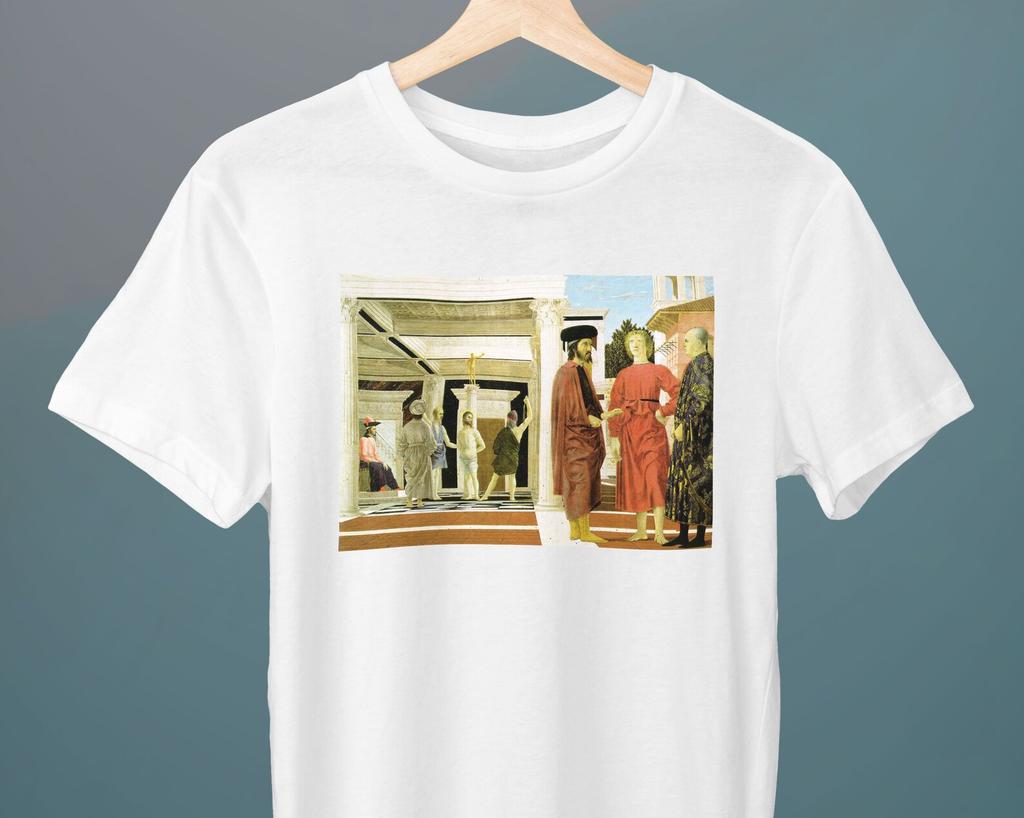The Flagellation, Piero della Francesca Painting, Unisex T-Shirt, Gift for Her, Gift for Him, Art Lover Gift