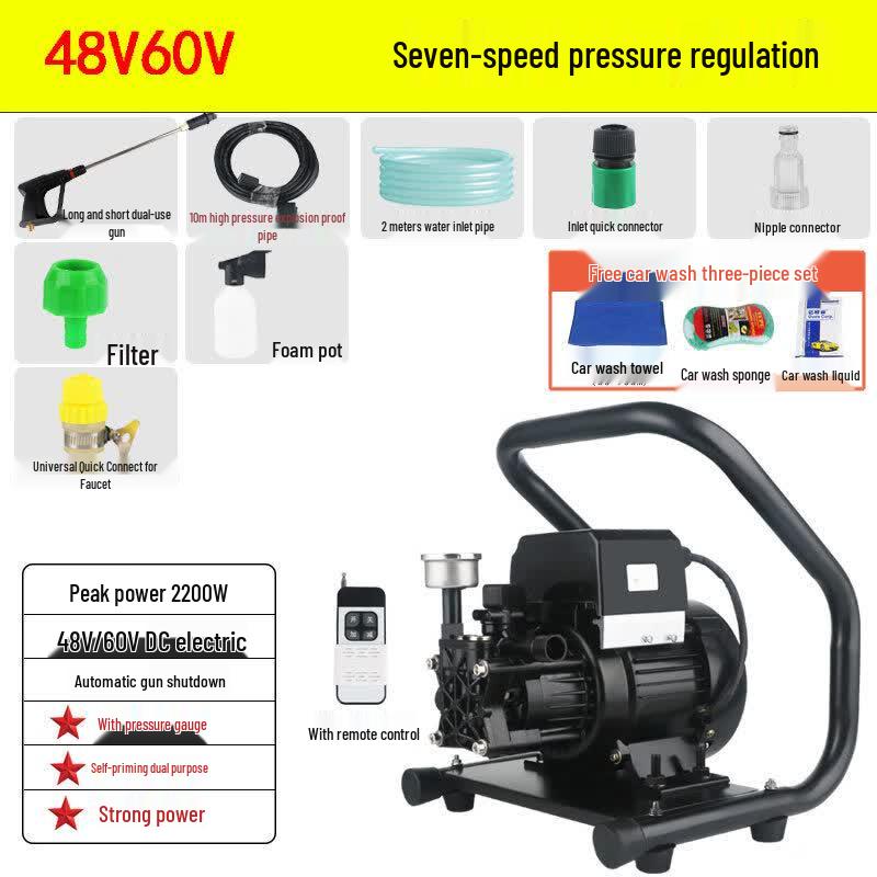 

Aokewen 48V/60V Cordless Car Pressure Washer