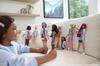 barbie Arbeiten Sie mit dem Krankenschwestern-Puppenhaus für Kinder ab 3 Jahren und GTW39 Barbie! Verkleiden, Grün