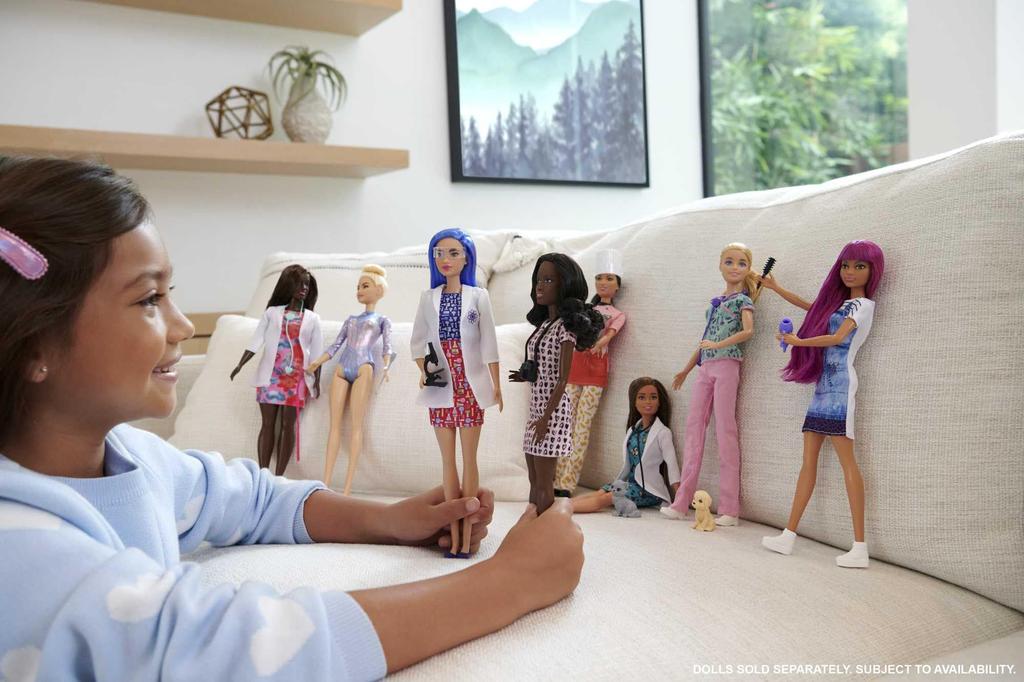 barbie Arbeiten Sie mit dem Krankenschwestern-Puppenhaus für Kinder ab 3 Jahren und GTW39 Barbie! Verkleiden, Grün