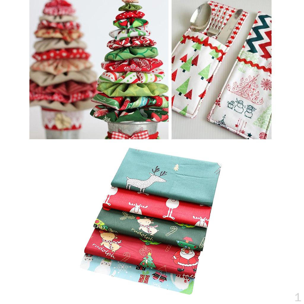 

5 Dressage Christmas Fabric Dress Tapestry Craft Elk