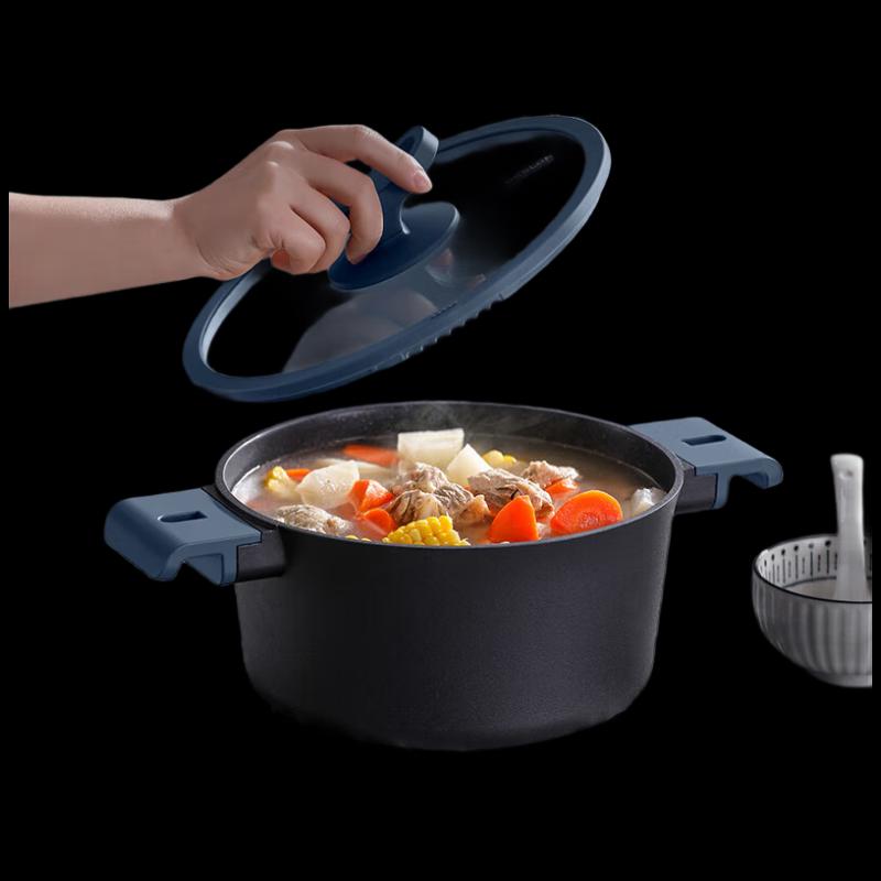 Deshrang Blue Shark Pro Non-Stick Soup Pot