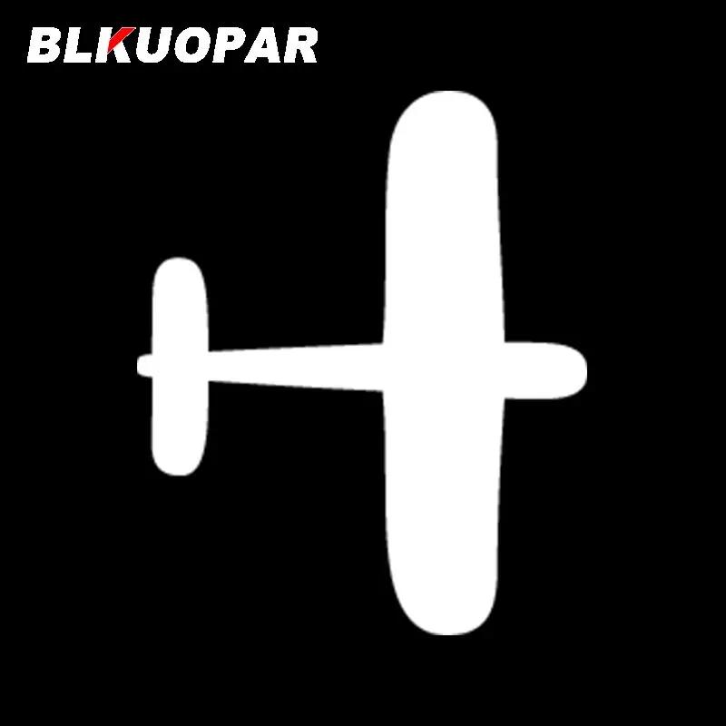 BLKUOPAR for Aircraft Car Stickers Cute Waterproof Decals Scratch-Proof Creative Air Conditioner Laptop Decor Car Label